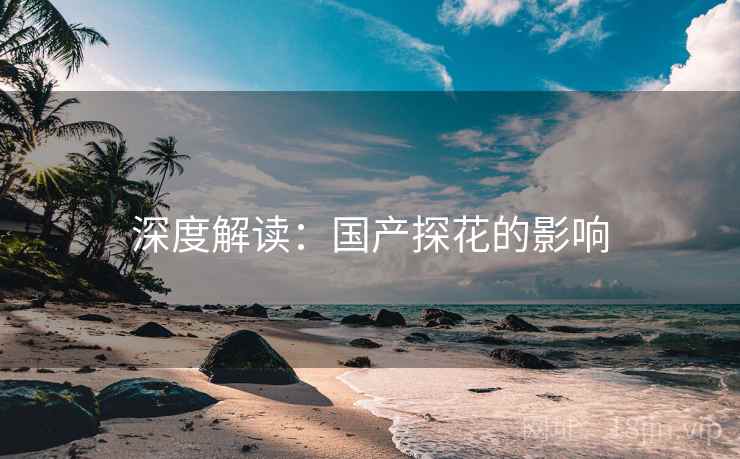 深度解读：国产抖阴的影响